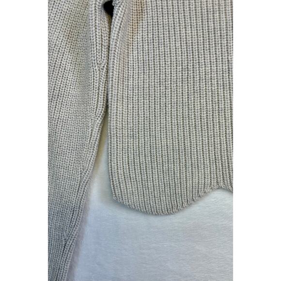 Aritzia Wilfred Sardou Sweater Heather Birch XS Made in Italy 100% Wool - Picture 12 of 12